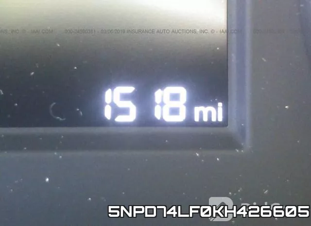 5NPD74LF0KH426605 фото 8