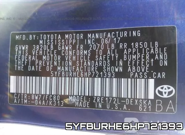 5YFBURHE6HP721393 фото 10