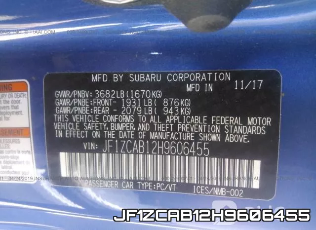 JF1ZCAB12H9606455 фото 10
