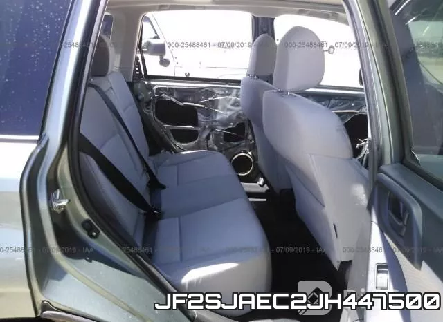 JF2SJAEC2JH447500 фото 9