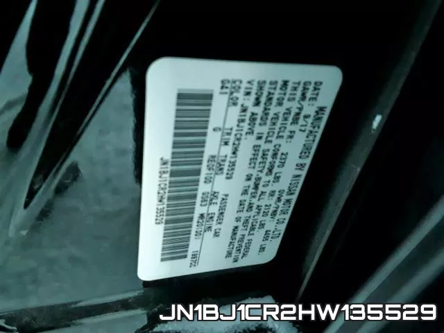 JN1BJ1CR2HW135529 фото 2