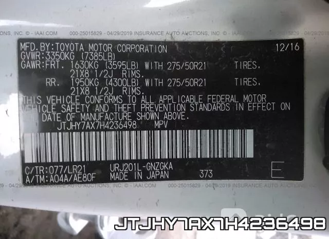 JTJHY7AX7H4236498 фото 10
