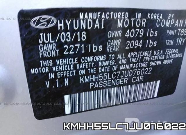 KMHH55LC7JU076022 фото 10