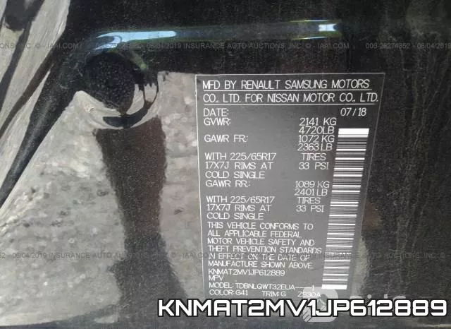 KNMAT2MV1JP612889 фото 10