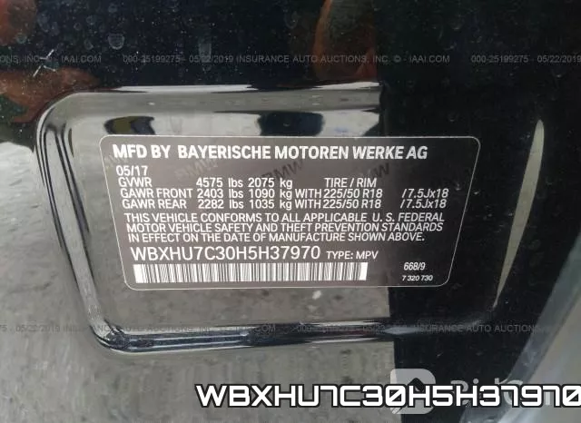 WBXHU7C30H5H37970 фото 10