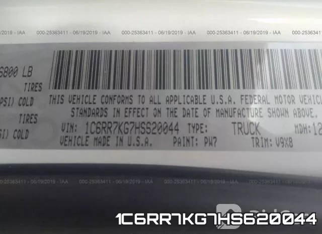 1C6RR7KG7HS620044 фото 10
