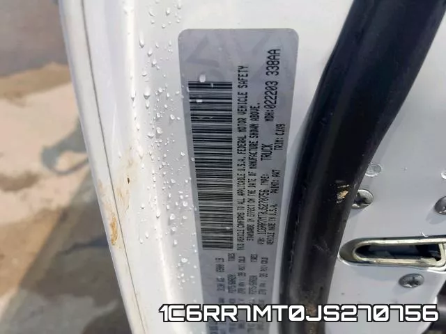 1C6RR7MT0JS270756 фото 2