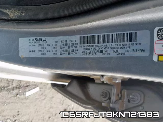 1C6SRFJT8KN721383 фото 2