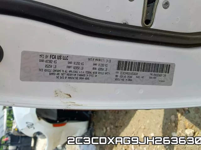 2C3CDXAG9JH263630 фото 2