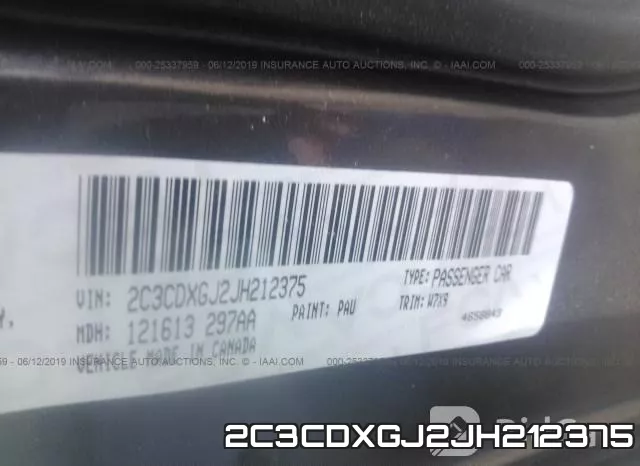 2C3CDXGJ2JH212375 фото 10