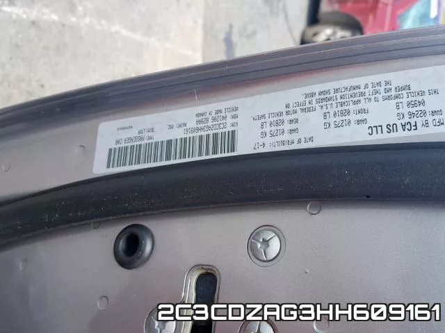 2C3CDZAG3HH609161 фото 2