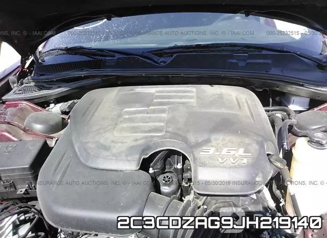 2C3CDZAG9JH219140 фото 2