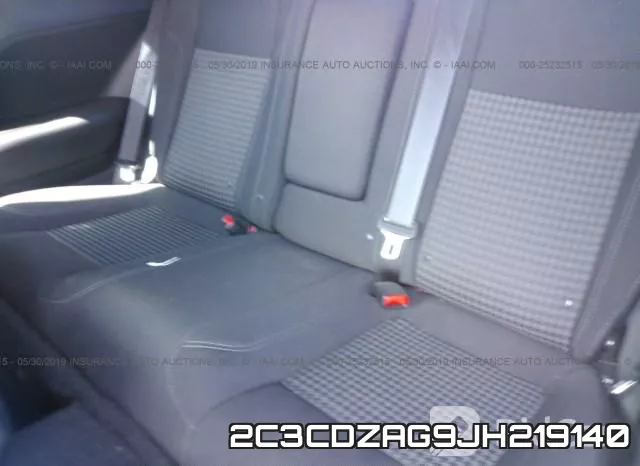 2C3CDZAG9JH219140 фото 9