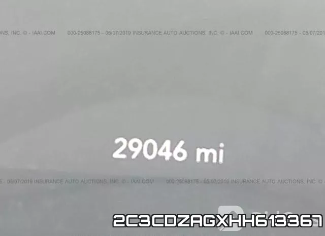 2C3CDZAGXHH613367 фото 8