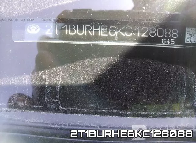 2T1BURHE6KC128088 фото 10