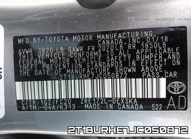 2T1BURHE7JC050872 фото 10