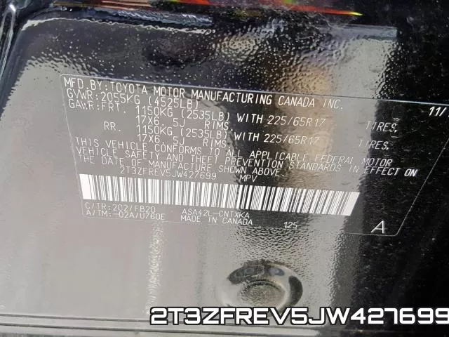 2T3ZFREV5JW427699 фото 2