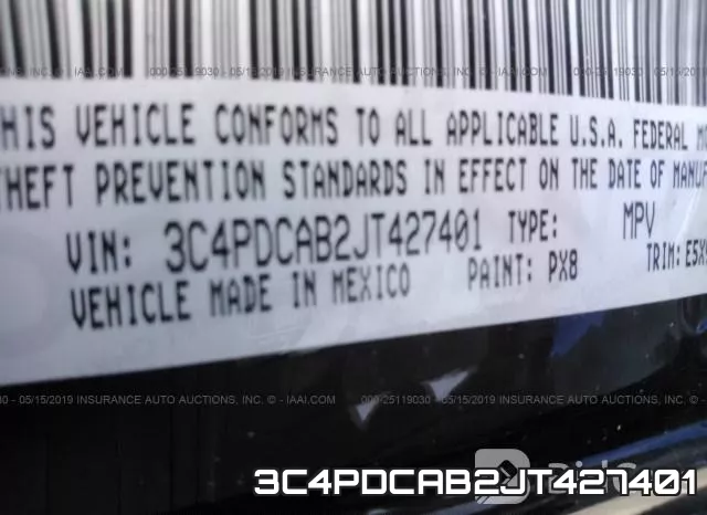 3C4PDCAB2JT427401 фото 10