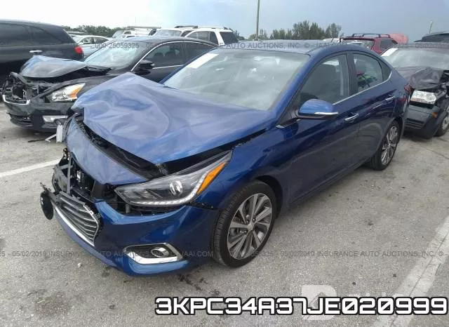 3KPC34A37JE020999 фото 3