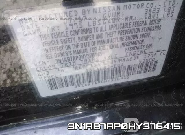 3N1AB7AP0HY376415 фото 10