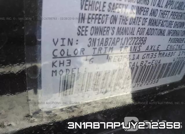 3N1AB7AP1JY272358 фото 10