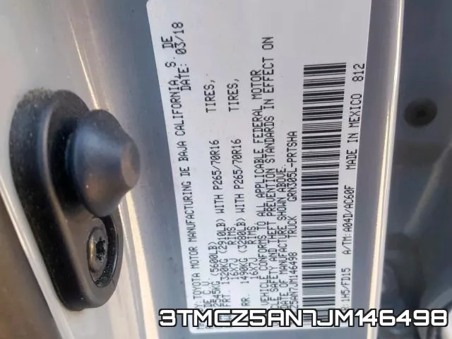 3TMCZ5AN7JM146498 фото 2