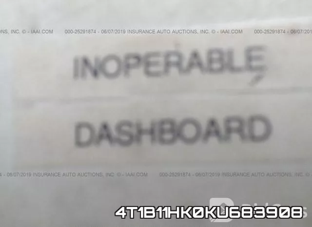 4T1B11HK0KU683908 фото 8