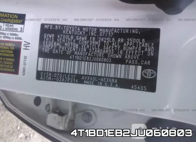 4T1BD1EB2JU060803 фото 10