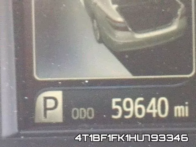 4T1BF1FK1HU793346 фото 9