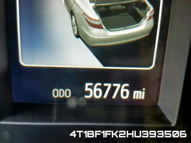 4T1BF1FK2HU393506 фото 9