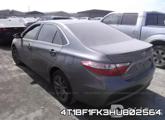 4T1BF1FK3HU802564 фото 4