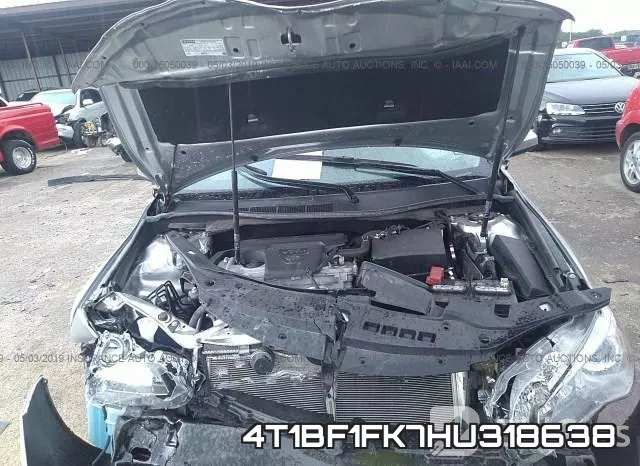 4T1BF1FK7HU318638 фото 2