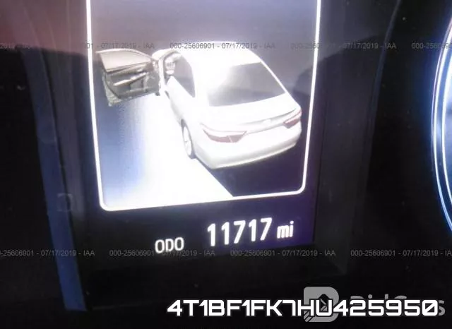 4T1BF1FK7HU425950 фото 8