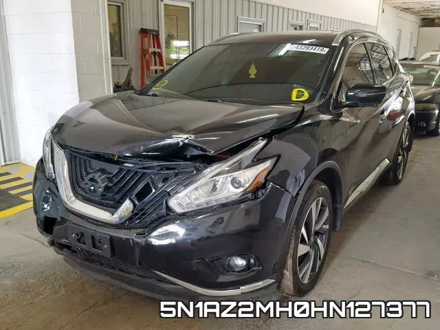 5N1AZ2MH0HN127377 фото 3