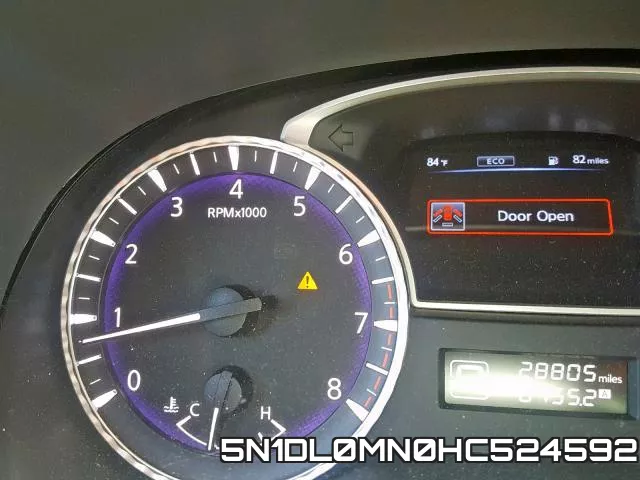 5N1DL0MN0HC524592 фото 9