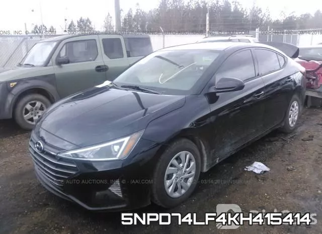5NPD74LF4KH415414 фото 2