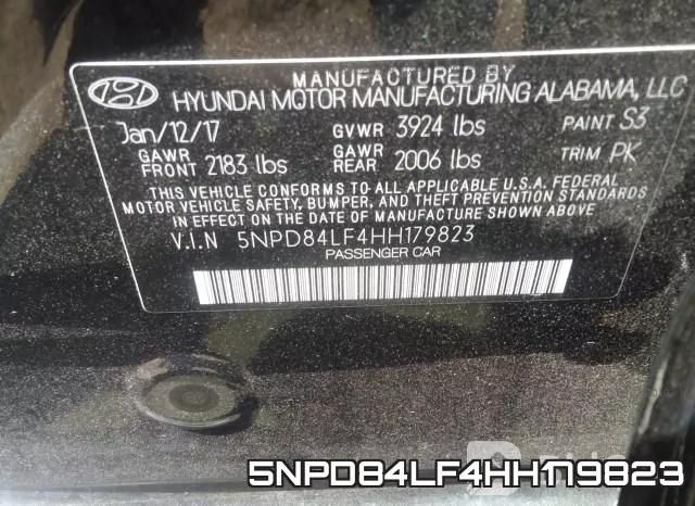 5NPD84LF4HH179823 фото 10