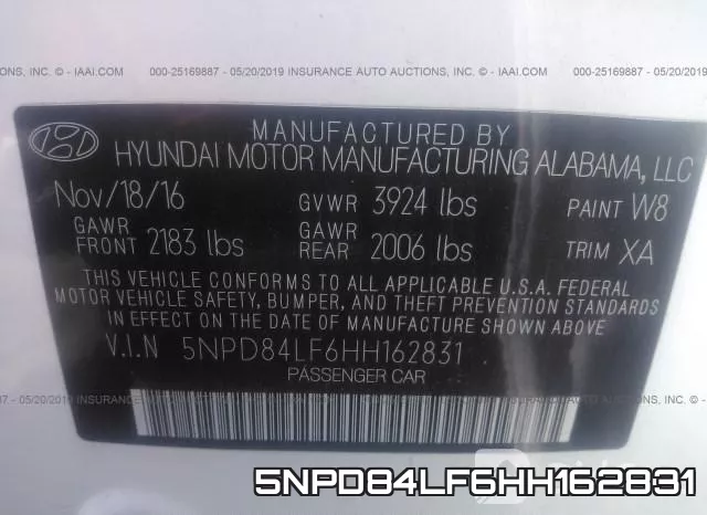 5NPD84LF6HH162831 фото 10