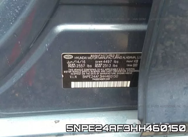 5NPE24AF3HH460150 фото 10