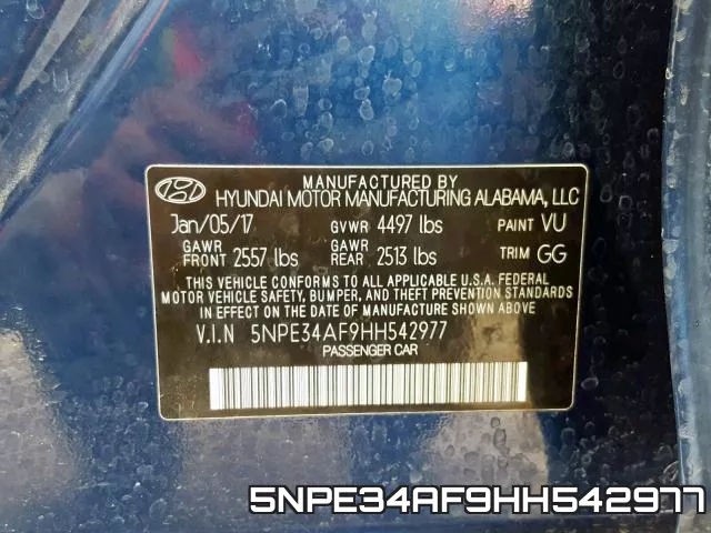5NPE34AF9HH542977 фото 2