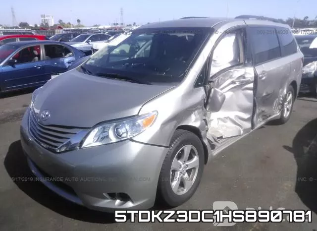 5TDKZ3DC1HS890781 фото 3