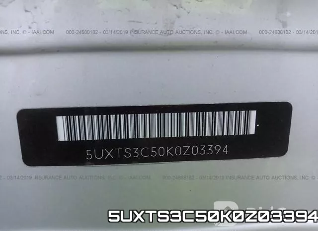 5UXTS3C50K0Z03394 фото 10