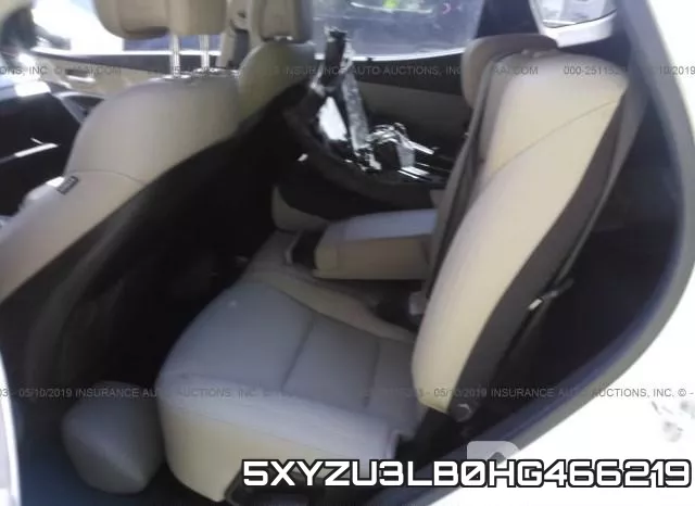 5XYZU3LB0HG466219 фото 9