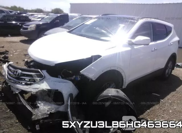 5XYZU3LB6HG463664 фото 3