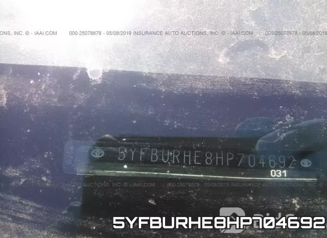 5YFBURHE8HP704692 фото 10