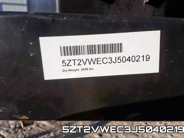 5ZT2VWEC3J5040219 фото 2