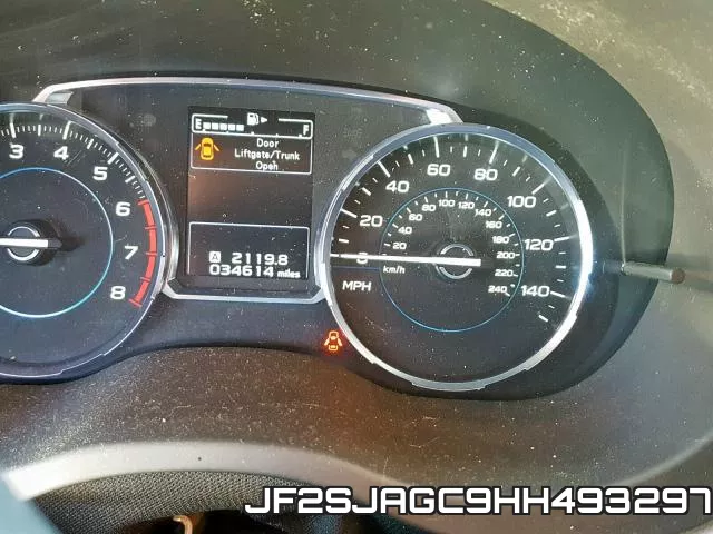 JF2SJAGC9HH493297 фото 9