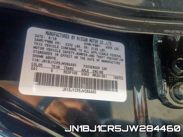 JN1BJ1CR5JW284460 фото 2