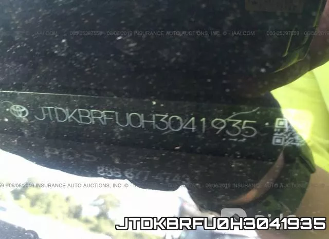 JTDKBRFU0H3041935 фото 10