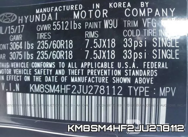KM8SM4HF2JU278112 фото 10